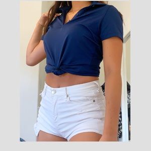 Under armour Navy blue polo